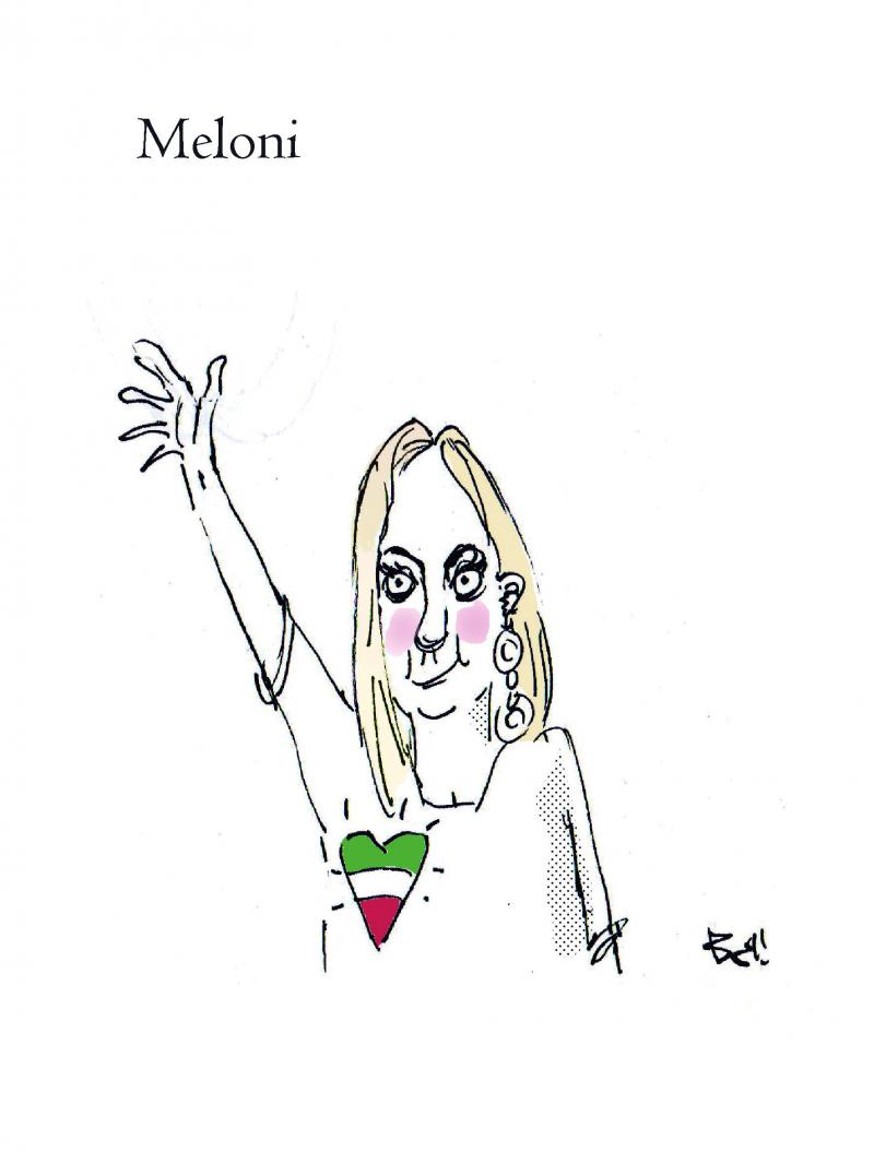 Meloni! Cartoon Movement